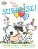 Book cover for "Click, clack, surprise!".