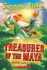 Book cover for "Treasures of the Maya".