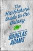 Book cover for "The hitchhiker's guide to the galaxy".