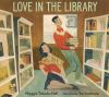 Book cover for "Love in the library"