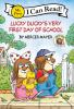 Book cover for "Lucky Ducky's very first day of school".