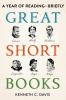 Book cover for "Great short books".