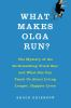 Book cover for "What makes Olga run?"