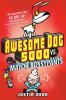 Book cover for "Awesome Dog 5000 vs. Mayor Bossypants".