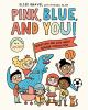 Book cover for "Pink, blue, and you"