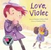 Book cover for "Love, Violet"