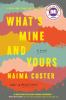 Book cover for "What's mine and yours"