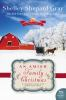Book cover for "An Amish family Christmas".