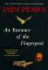 Book cover for "An instance of the fingerpost"
