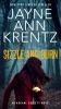 Book cover for "Sizzle and burn".