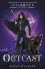 Book cover for "The outcast".