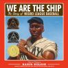 Book cover for "We are the ship"