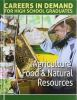 Book cover for "Agriculture, food & natural resources".