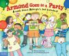 Book cover for "Armond goes to a party"