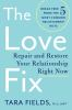 Book cover for "The love fix"