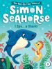 Book cover for "I spy... a shark!".