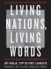 Book cover for "Living nations, living words"