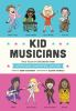 Book cover for "Kid musicians".