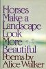 Book cover for "Horses make a landscape look more beautiful"