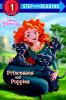 Book cover for "Princesses and puppies"