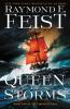 Book cover for "Queen of storms".