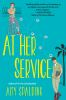 Book cover for "At her service".