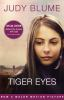 Book cover for "Tiger eyes"