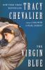 Book cover for "The virgin blue"