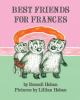 Book cover for "Best friends for Frances"