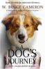 Book cover for "A dog's journey".
