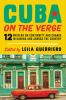 Book cover for "Cuba on the verge"