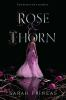 Book cover for "Rose & thorn".