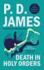 Book cover for "Death in holy orders"