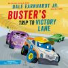 Book cover for "Buster's trip to victory lane".