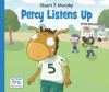 Book cover for "Percy listens up".