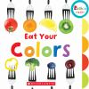 Book cover for "Eat your colors".