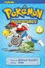Book cover for "Pokémon adventures".