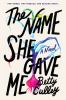 Book cover for "The name she gave me"
