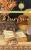 Book cover for "A deadly yarn".