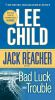 Book cover for "Bad luck and trouble".