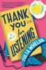 Book cover for "Thank you for listening"