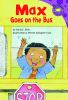 Book cover for "Max goes on the bus".
