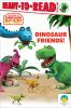 Book cover for "Dinosaur friends!".