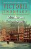 Book cover for "Murder on Union Square".