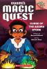 Book cover for "Curse of the Akoma stone".