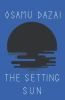 Book cover for "The setting sun"