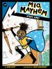 Book cover for "Mia Mayhem stops time!".