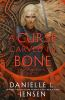 Book cover for "A curse carved in bone".