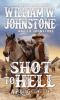 Book cover for "Shot to hell".