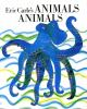 Book cover for "Eric Carle's animals, animals"